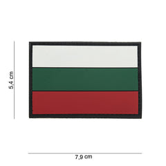 Emblema 3D PVC Bulgaria #15056 - Simbol de Forță Durabil