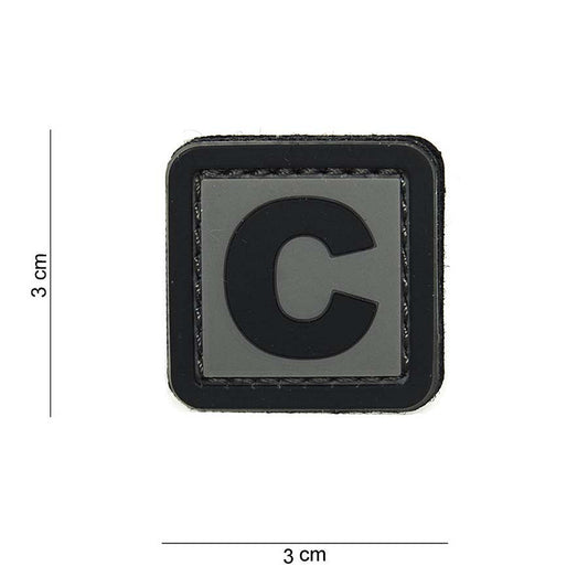 Emblema 3D PVC C #15013 - Personalizare Tactică Instantă
