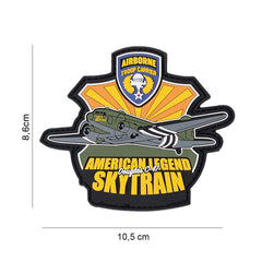 Emblemă 3D PVC C-47 American Legend - Spiritul Aviatic Neînfricat