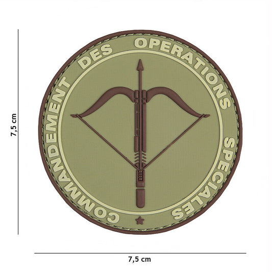 Emblema 3D PVC Commandement #2101 - Afirmă-ți Autoritatea Tactică