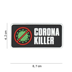 Emblema 3D PVC Corona killer #8090 - Afirmă-ți Atitudinea Unică