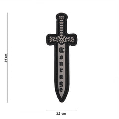 Emblema 3D PVC Courage #13070 PVC Tactical - Afirmă-ți Curajul