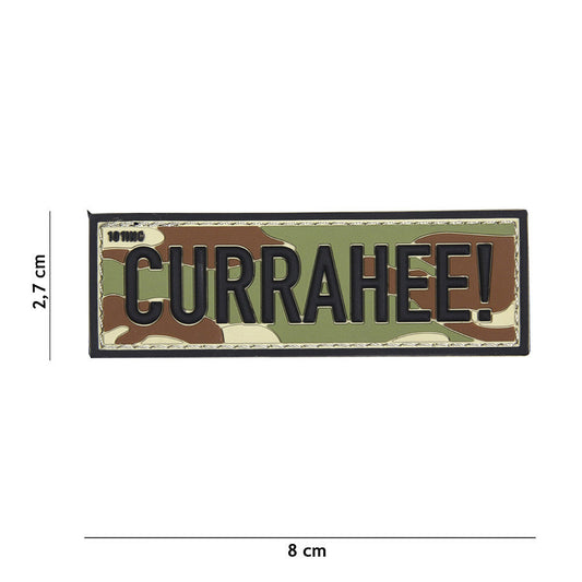 Emblema 3D PVC Currahee! woodland - Afirmă-ți Spiritul de Luptător