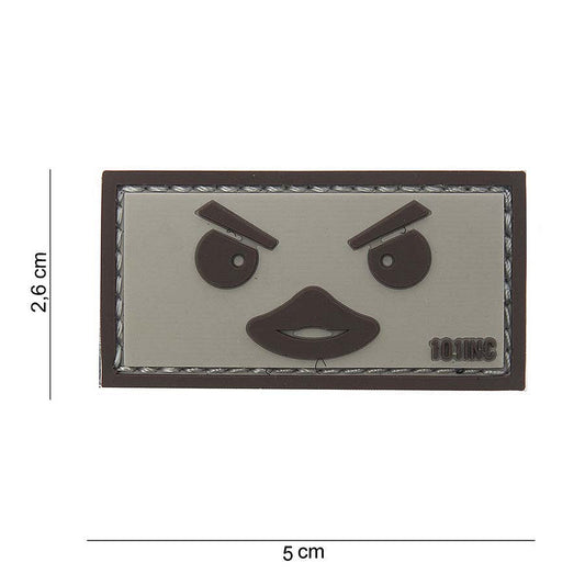 Emblema 3D PVC Duckface Beige/Maro - Personalizare Cu Atitudine