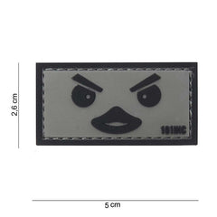 Emblema 3D PVC Duckface Gri - Imprimă Caracter Echipamentului Tău