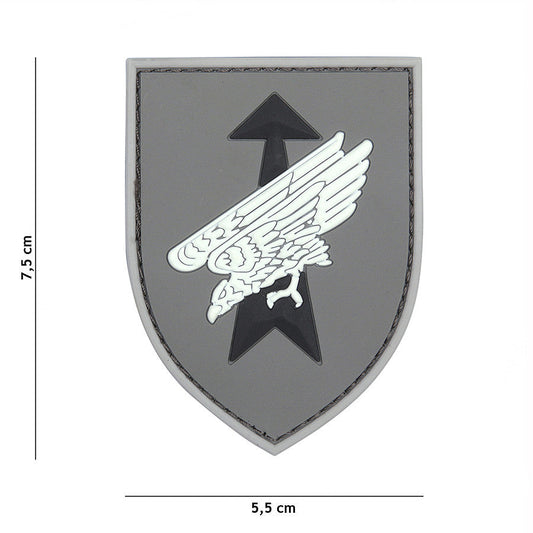 Emblema 3D PVC Duitse Special Forces Gri - Identitate Tactica Autentica