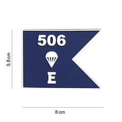Emblema 3D PVC E Company guide #19067 - Afirmă-ți Identitatea Tactică
