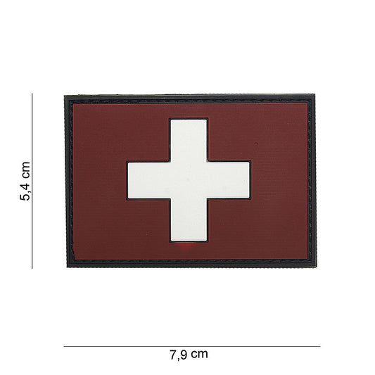 Emblema 3D PVC Elveția #15060 - Identificare Tactica Instantă