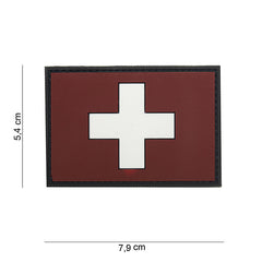 Emblema 3D PVC Elveția #15060 - Identificare Tactica Instantă