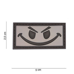 Emblema 3D PVC Evil smiley Maro - Exprimă Atitudine Tactică