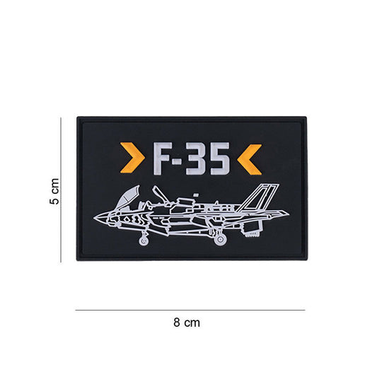 Emblema 3D PVC F-35 #14055 - Simbolul Suprem al Forței Aeriene