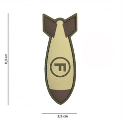 Emblema 3D PVC F. Bom Coyote - Afirmă-ți Identitatea Tactică
