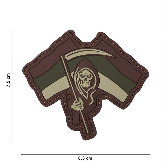 Emblema 3D PVC German Reeper - Personalizare Tactică Durabilă