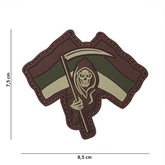 Emblema 3D PVC German Reeper - Personalizare Tactică Durabilă