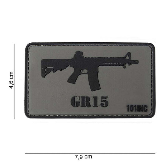 Emblema 3D PVC GR15 - Personalizare Tactică Ultra-Rezistentă
