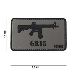 Emblema 3D PVC GR15 - Personalizare Tactică Ultra-Rezistentă