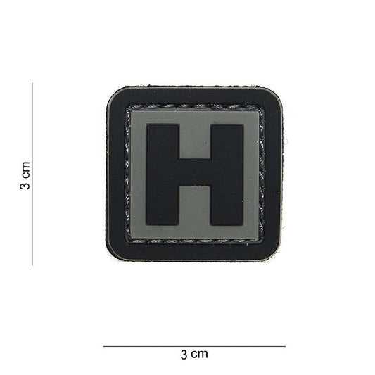 Emblema 3D PVC H #15018 - Personalizare Tactică Durabilă