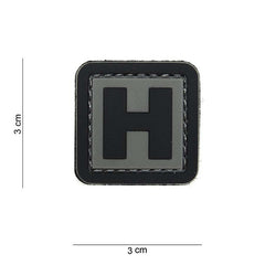 Emblema 3D PVC H #15018 - Personalizare Tactică Durabilă