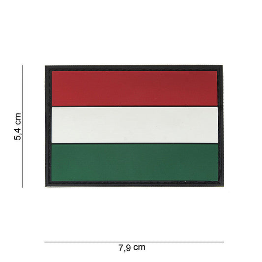 Emblema 3D PVC Hongarije #15071 - Afirmă-ți Identitatea