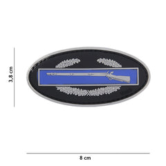 Emblema 3D PVC Infantry Albastru - Mândrie Militară Durabilă