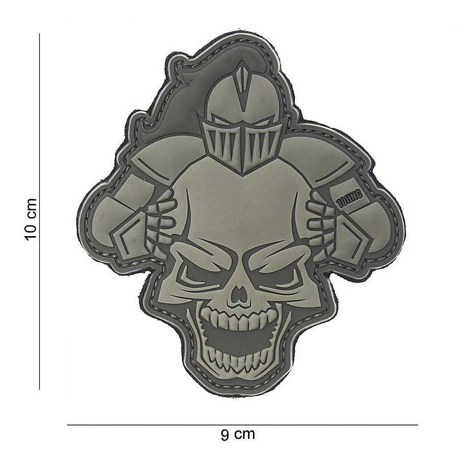 Emblema 3D PVC Knight Gri #10109 - Defineste-ti Stilul Militar