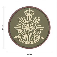 Emblema 3D PVC Korps Mariniers Verde/Coyote - Afișează-ți Mândria Tactică
