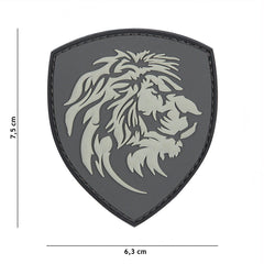 Emblema 3D PVC Leu Olandez Gri - Stil, Aderență și Durabilitate