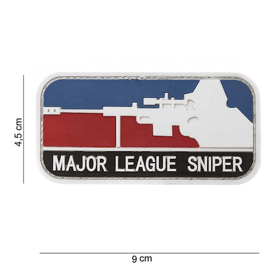 Emblema 3D PVC Major Sniper Color - Semnul Tău de Elită