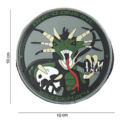 Emblema 3D PVC Mercenary 101 INC - Afirmă-ți Identitatea Tactică