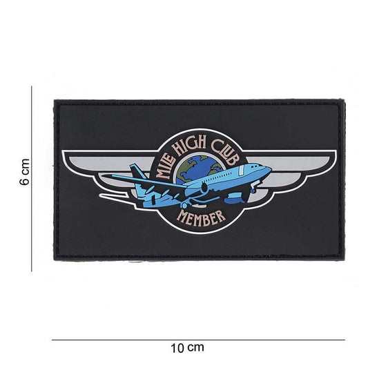 Emblema 3D PVC Mile High Club #10086 - Declară-ți statutul cu umor