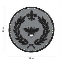 Emblema 3D PVC Napoleon Gri - Afirmă-ți Prezența Tactică
