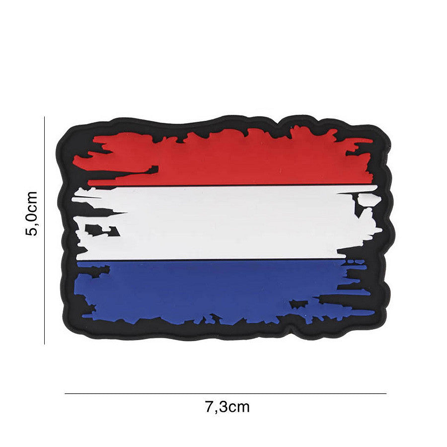 Emblema 3D PVC Nederland Vintage #7114 - Exprimă-ți Identitatea Tactică