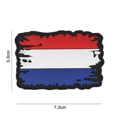 Emblema 3D PVC Nederland Vintage #7114 - Exprimă-ți Identitatea Tactică