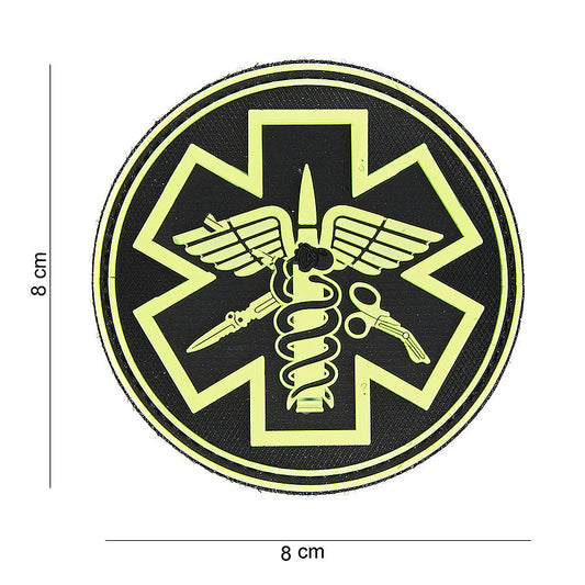 Emblema 3D PVC Para medic - Identificare Rapidă Vitală