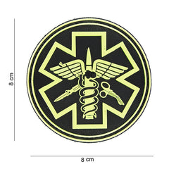 Emblema 3D PVC Para medic - Identificare Rapidă Vitală