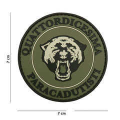 Emblema 3D PVC Paracadutisti Groen - Distincție Tactică Durabilă