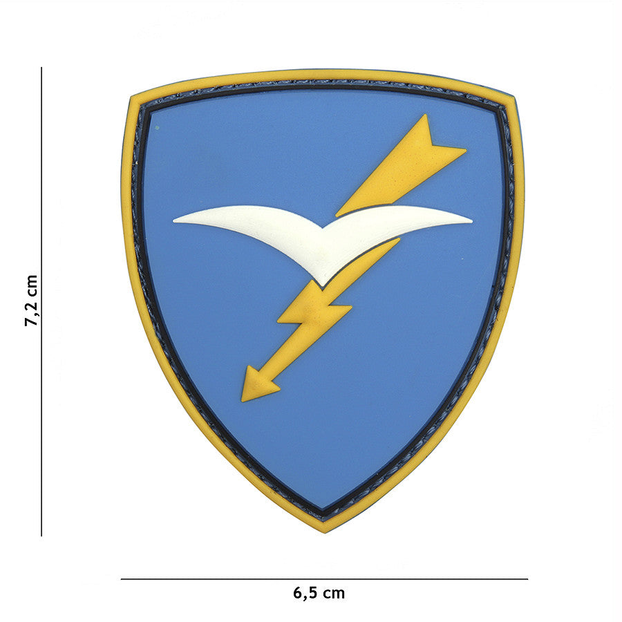 Emblema 3D PVC Paratroopers Folgore Albastru - Afirmă Identitatea de Elită