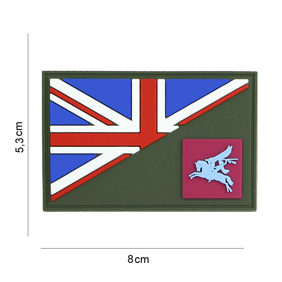 Emblemă 3D PVC Pegasus Halve Vlag #19062 - Identitate Tactică Distinctivă