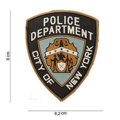 Emblema 3D PVC Police Department #13038 - Afirmă-ți Autoritatea