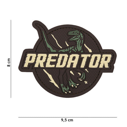Emblema 3D PVC Predator #2062 Tactical - Afirmă-ți Prezența cu Forță