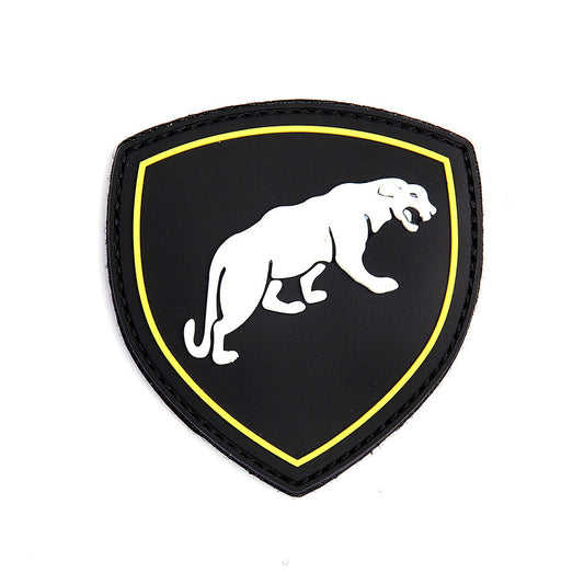 Emblema 3D PVC Puma Rusă Negru - Simbol de Forță & Determinare
