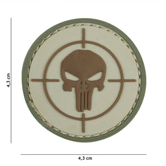 Emblema 3D PVC Punisher Vizier Coyote - Definește-ți Misiunea