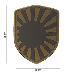 Emblema 3D PVC "Războiul Japonez Desert" - Afirmă-ți Atitudinea Tactică