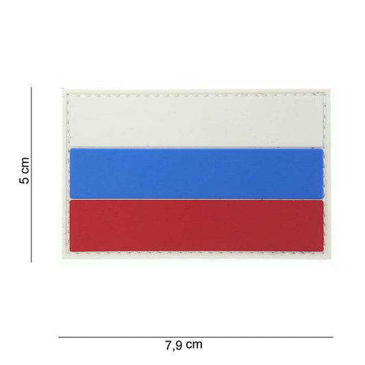 Emblema 3D PVC Rusia - Distincție Tactică Autentică