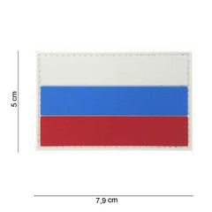 Emblema 3D PVC Rusia - Distincție Tactică Autentică