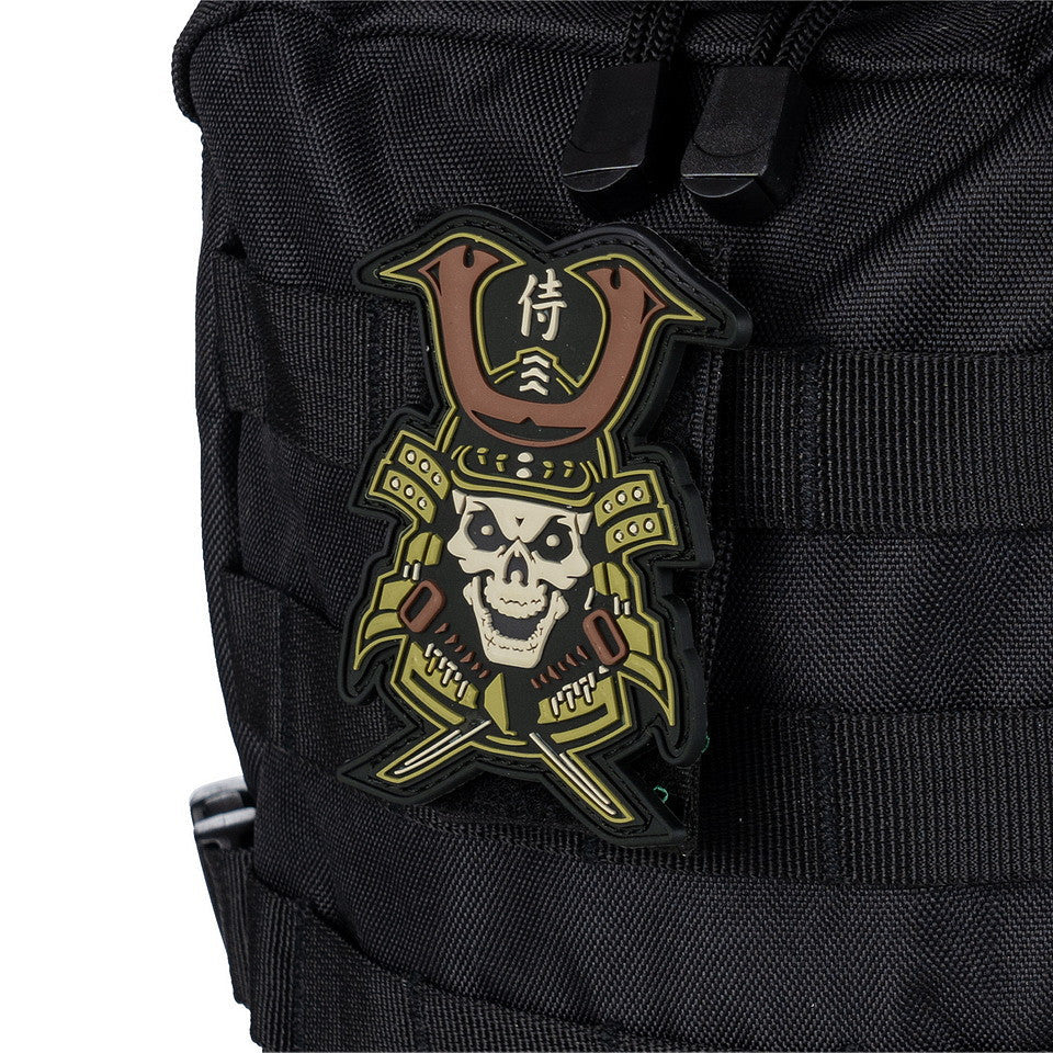 Emblema 3D PVC Samurai skull #5092 - Simbolul Forței Tactice