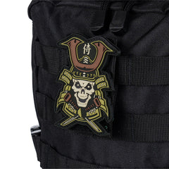 Emblema 3D PVC Samurai skull #5092 - Simbolul Forței Tactice