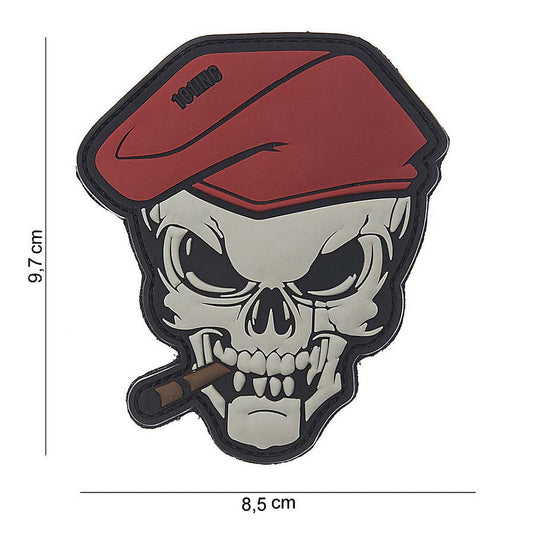 Emblema 3D PVC Skull Sigaar #10121 - Afirmație Tactică Distinctivă