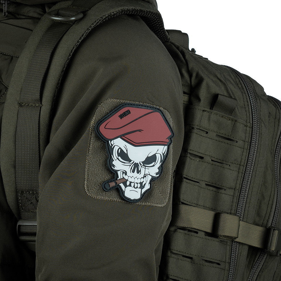 Emblema 3D PVC Skull Sigaar #10121 - Afirmație Tactică Distinctivă