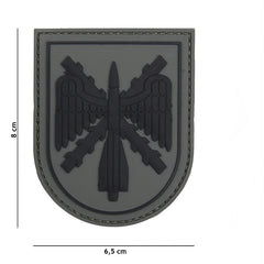 Emblema 3D PVC Spaans Schild Grijs #13085 - Identitate Tactică Durabilă